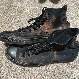 Chucks I bleached. Like new